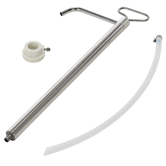 Vestil PAIL-PST-SS Stainless Steel Piston Pail Pump, 1" Bung