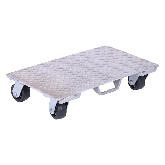 Vestil PDA-1627-R-S-H Aluminum Plate Dolly With Rubber Wheels, PK2
