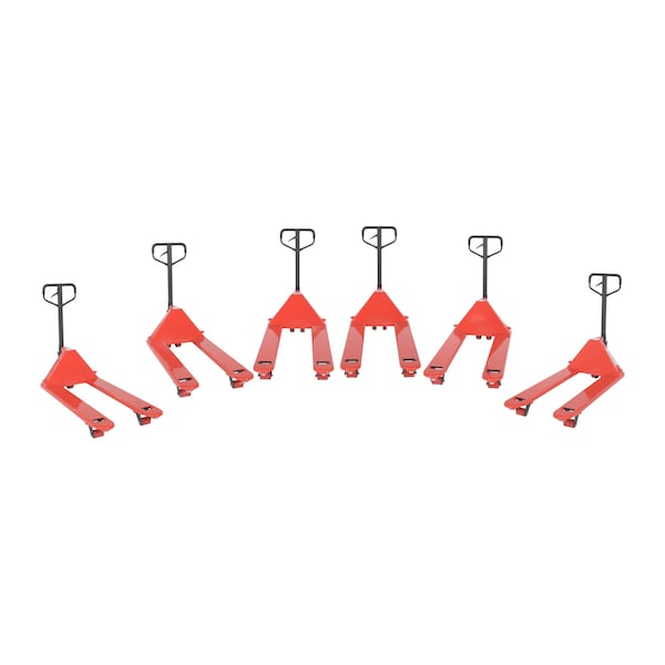 Vestil PM5-2748-6PKG Pallet Trucks, 5.5K, 27 x 48, PK6