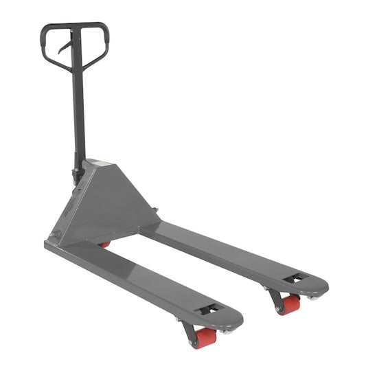 Vestil PM5-2748-GYSG FULL FEATURED PALLET TRUCK 5.5K 27 X 48 GRAY