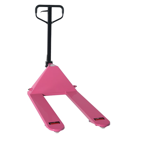 Vestil PM5-2748-PINK Pink Pallet Truck, 5.5K, 27 x 48