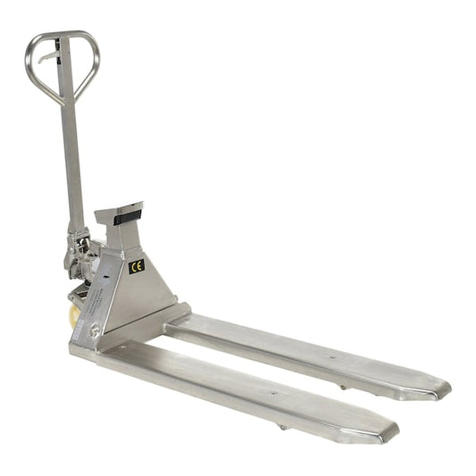 Vestil PM-2048-SCL-LP-SS Low Pro SS Pallet Truck/Scale, 5K, 20x45