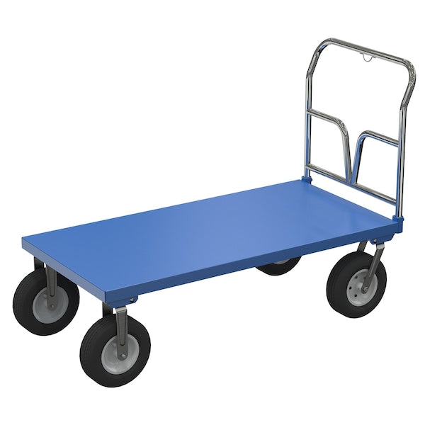 Vestil PNU-3060 Pneumatic Tire Steel Platform Truck 1500 lb 30 x 60