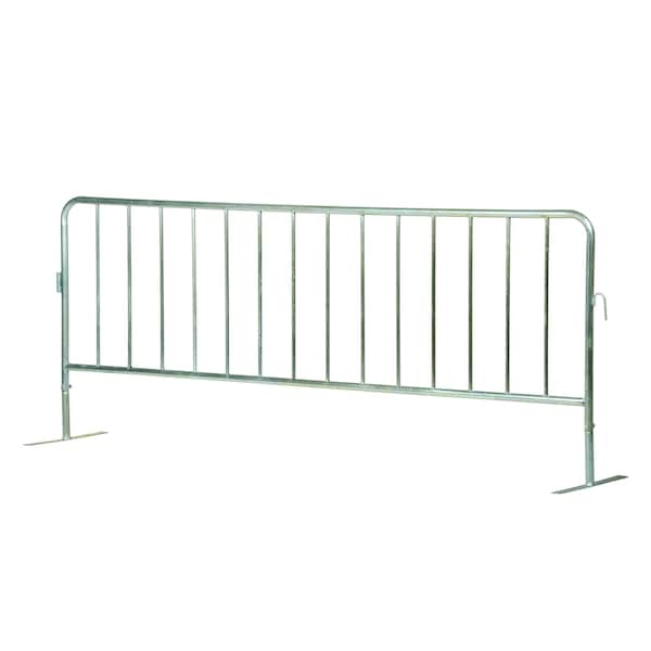 Vestil PRAIL-102-HD-G-FF Crowd Control Interlocking Barrier