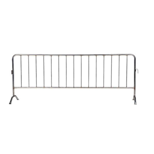 Vestil PRAIL-102-HD-SS Crowd Control Interlocking Barrier