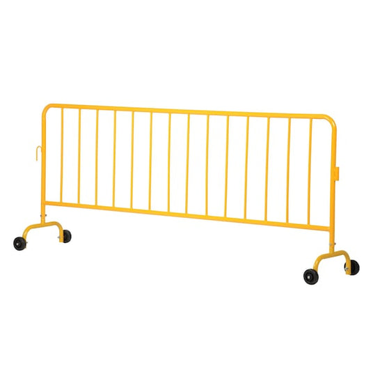 Vestil PRAIL-102-Y-WW Crowd Control Interlocking Barrier