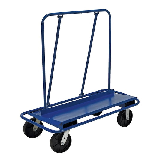 Vestil PRCT-S-GN Drywall/Panel Cart 3000 lb Glass-Filled Nylon 2 x 8 Casters 23x48x48