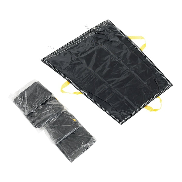 Vestil PRTD-TB-BK-5PK BLACK PALLET RACK TRASH BAG, PK5