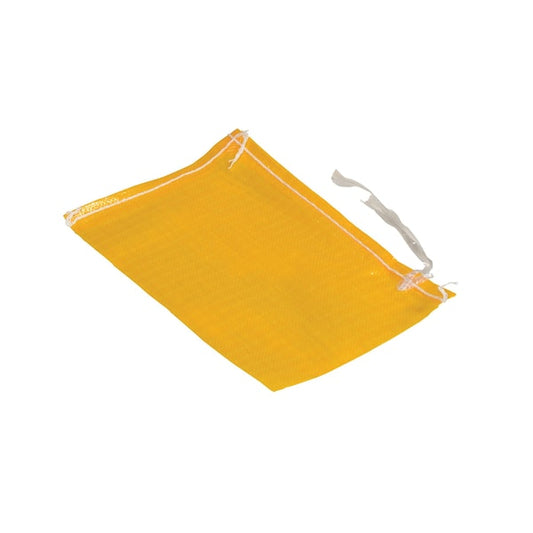 Vestil PWB-812-Y Yellow Polypropylene Woven Part Bag, 12", Polypropylene, 0.0625 Height, 12 Length, Yellow