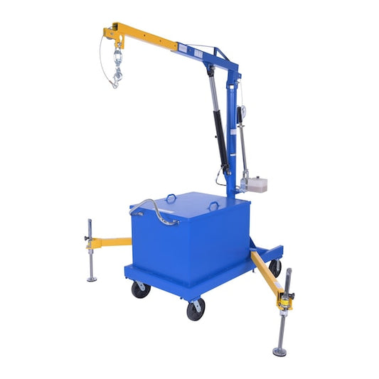 Vestil P-JIB-2 Portable Cantilever Hoist, 2000 lb.