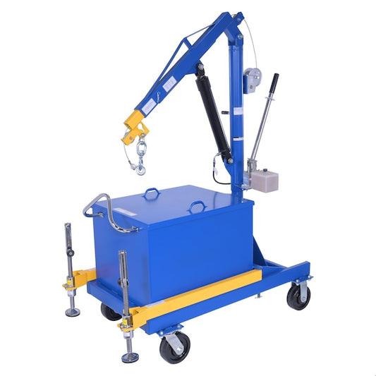 Vestil P-JIB-4 Portable Cantilever Hoist, 4000 lb.