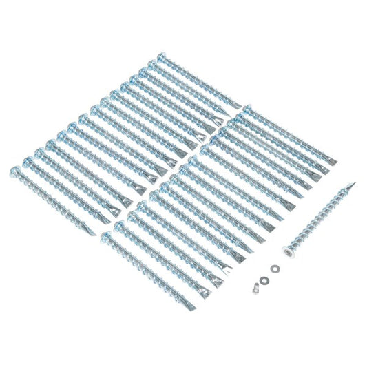 Vestil RSH-120-HD-AK-KIT Steel, 6 Height, 12 Length, 8, Silver