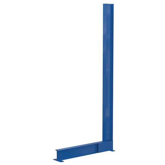 Vestil SAC-848 Blue Steel Single-Sided Racking 10"Wx56"Lx96"H 3800lb Capacity