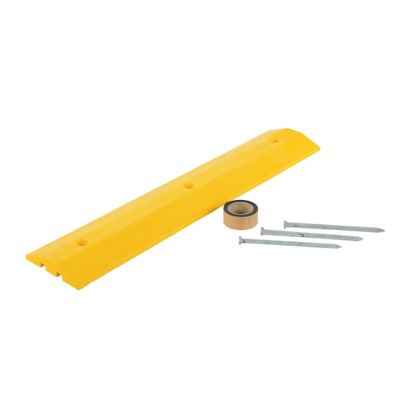 Vestil SBA-48 Lightweight Recycled Plastic Speed Bump