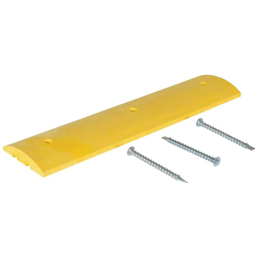 Vestil SBDHA-48 Speedbump Hd Asphalt Hardware, 48x12x2.25, dual cable channel 1 X 3/4