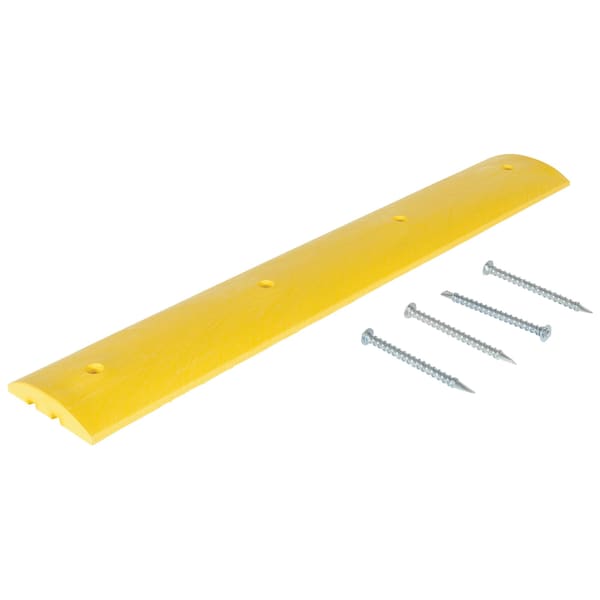 Vestil SBDHA-72 Speedbump Hd Asphalt Hardware, 72x12x2.25