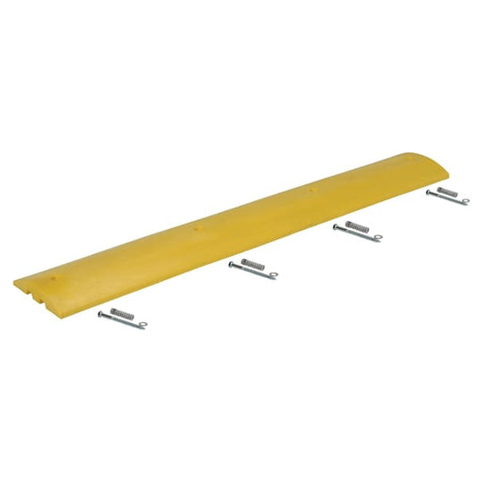 Vestil SBD-72 Speed Bump, 2 1/4 in Height, 70 1/2 in Length, Yellow