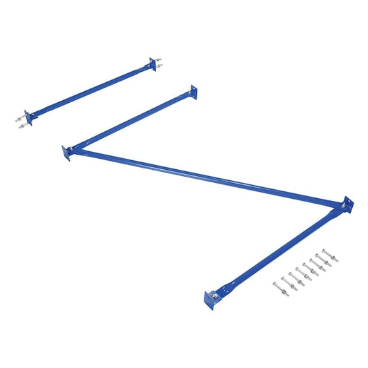 Vestil SB-C-10-36 Blue Steel Standard Cantilever Brace Set 4"W x 35"L x 95"H, PR