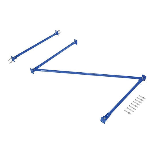 Vestil SB-C-8-72 Blue Steel Standard Cantilever Brace Set 3.5"W x 71"L x 77.75"H, PR