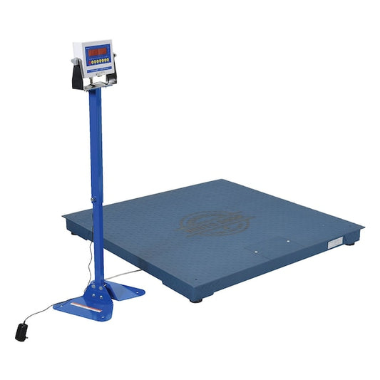 Vestil SCALE-S-CFT-44-10K Digital Floor Scale, 10K, Ntep, 48x48x3.5