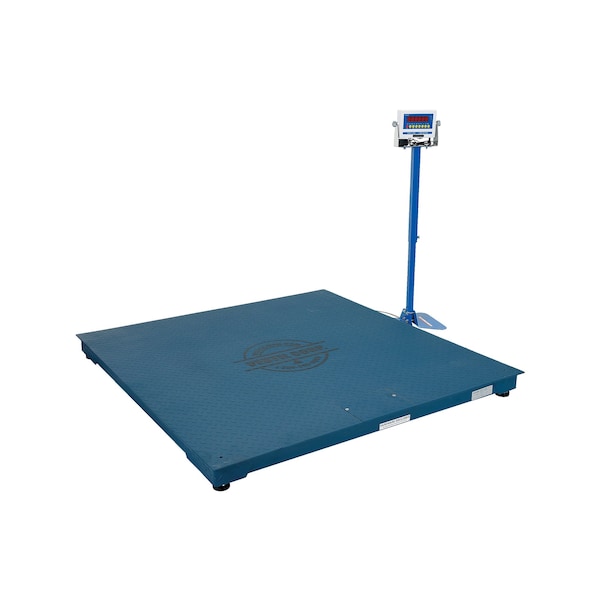 Vestil SCALE-S-CFT-55-10K Digital Floor Scale, 10K, Ntep, 60x60x3.5