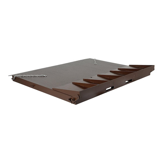 Vestil SCR-84 Heavy Duty Steel Container Ramp, 84"