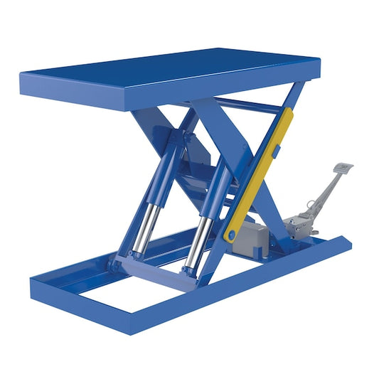 Vestil SCTAB-2500-2040-FP SCISSOR LIFT TABLE 20x40 2500 FOOT PUMP