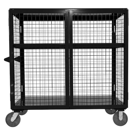 Vestil SCW-XM-3060-BK 1000 lb Capacity, 33 W x 64.5625 L x 61.625 H, 2 Shelves