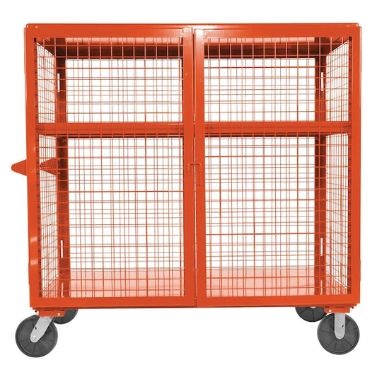 Vestil SCW-XM-3060-OR 2000 lb Capacity, 33 W x 64.5625 L x 61.625 H, 2 Shelves