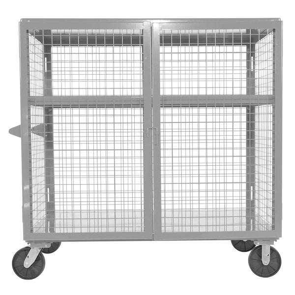 Vestil SCW-XM-3060-SL 2000 lb Capacity, 33 W x 64.5625 L x 61.625 H, 2 Shelves