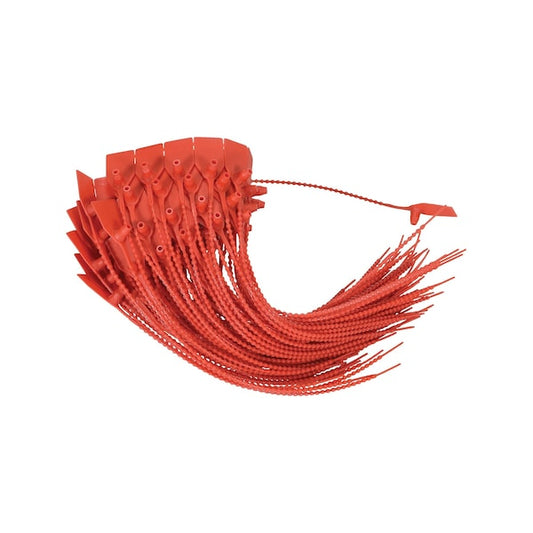 Vestil SECS-B9-RD Red Polypropylene Security Seal, 14.25"