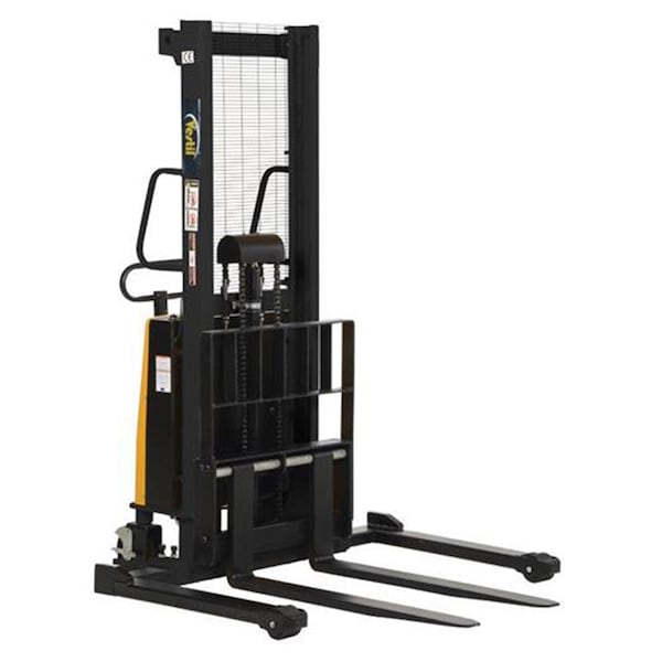 Vestil SL3-63-AA STACKER PWR LIFT ADJ FORKS&LEGS 63"HT