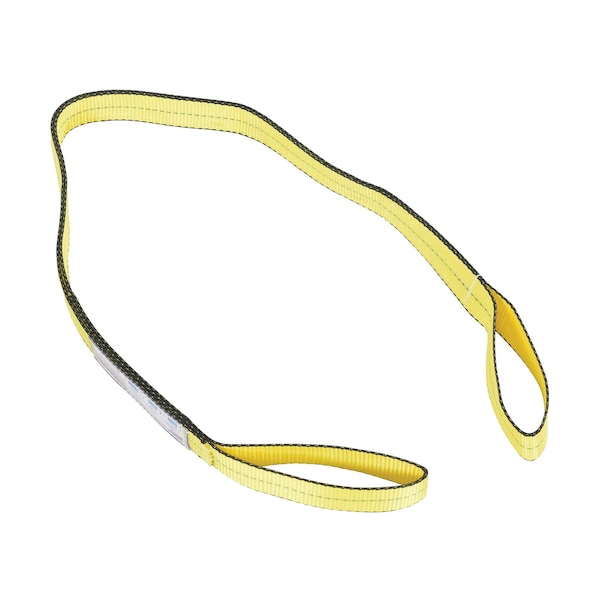 Vestil SLD-2-F-6-YL POLY YELLOW LIFT WEB SLING 2 IN X 6 FT