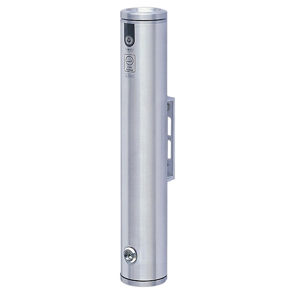 Vestil SMK-W-19A Aluminum Bollard Smokers, 19"