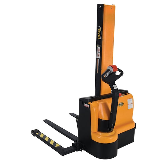 Vestil SNM-62-AA Stacker Narrow Mast Power Drive, Load Cap. 2200 lb.