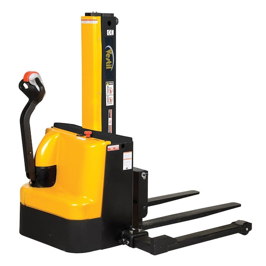 Vestil SNM-90-AA Stacker Narrow Mast Power Drive AA, Load Cap. 2500 lb.