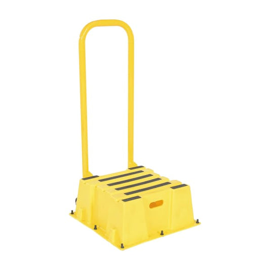 Vestil SPN-1-YL-HR-PO 1 Steps, 50 Overall Height, Polyethylene, Yellow
