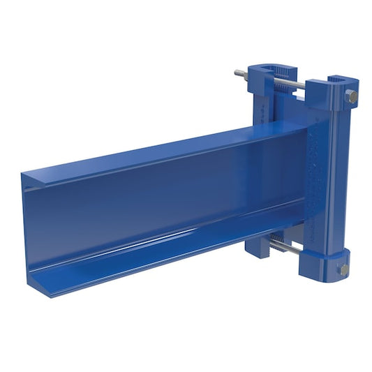 Vestil SSAL-12-NL Blue Steel Cantilever Straight Arm no Lip 12"L Usable 3000lb Capacity