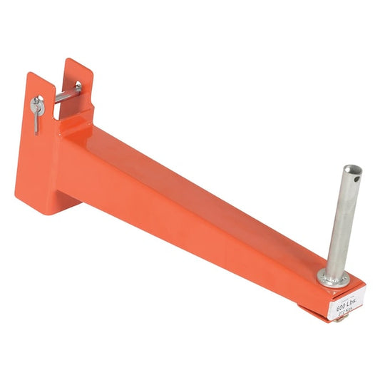 Vestil SSA-C-12 Orange Steel Standarf Cantilever Racking Straight Arm 12"L Usable