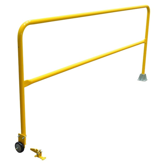 Vestil SSG-9 Dock Safety Swing Gate, Yellow