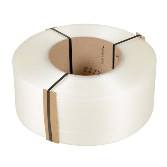 Vestil ST-38-9X8-NA CLEAR POLY STRAPPING 12900 FT 9 X 8