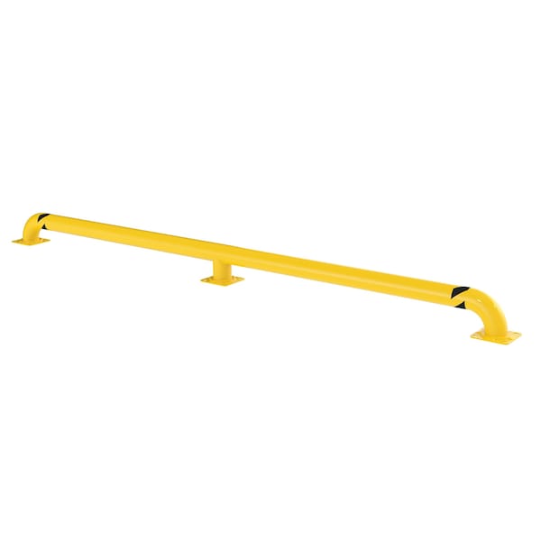 Vestil SWAC-144 Wheel Alignment Curb, 144", Yellow