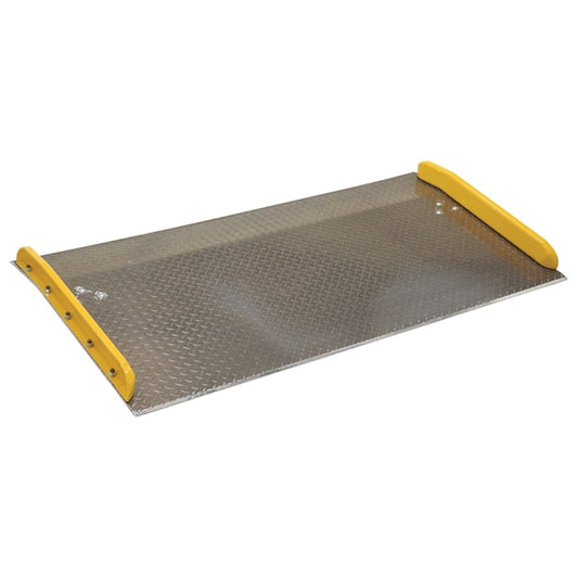 Vestil TAS-10-7236 Aluminum Truck Dockboard W/ Steel Curb
