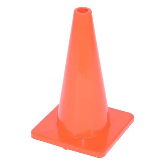 Vestil TC-18-SD Standard Duty Traffic Cone, PVC, 17.75 in Height, 10.75 Length, 3, Orange