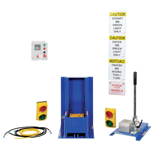 Vestil TL-200-HP-F-S Hand Pump Hydraulic Trailer Lock, Load Cap. 22,500 lb. Per Foot