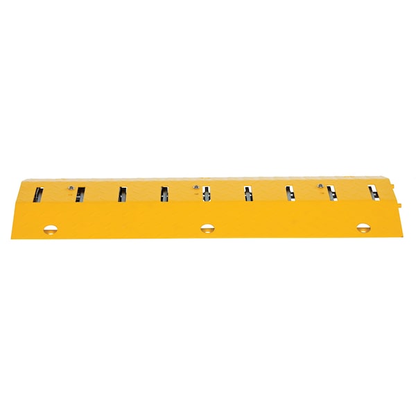 Vestil TSPIKE-39 Steel, 15-1/4 in Height, 2 in Length, Yellow