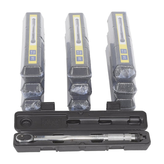 Vestil TW-38-10PK 3/8" Torque Wrench 10 Pack, 10PK
