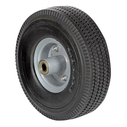Vestil UFBK-10-WHL-58 Black Urethance Solid Foam 10 Inch Wheel