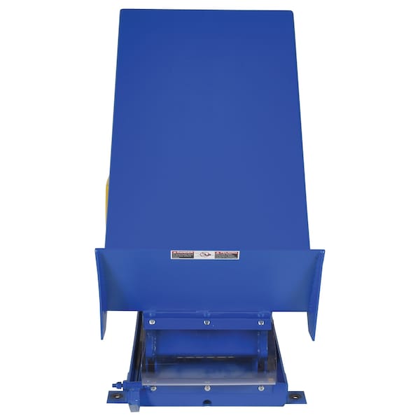 Vestil UNI-2448-4-BLU-115-1 24" X 48" Blue Lift Table, Load Cap. 4000 lb., 115V