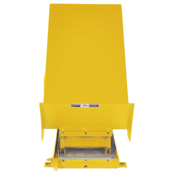 Vestil UNI-2448-4-YEL-230-3 24" X 48" Yellow Lift Table, Load Cap. 4000 lb., 230V